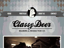 Tablet Screenshot of classydeer.com